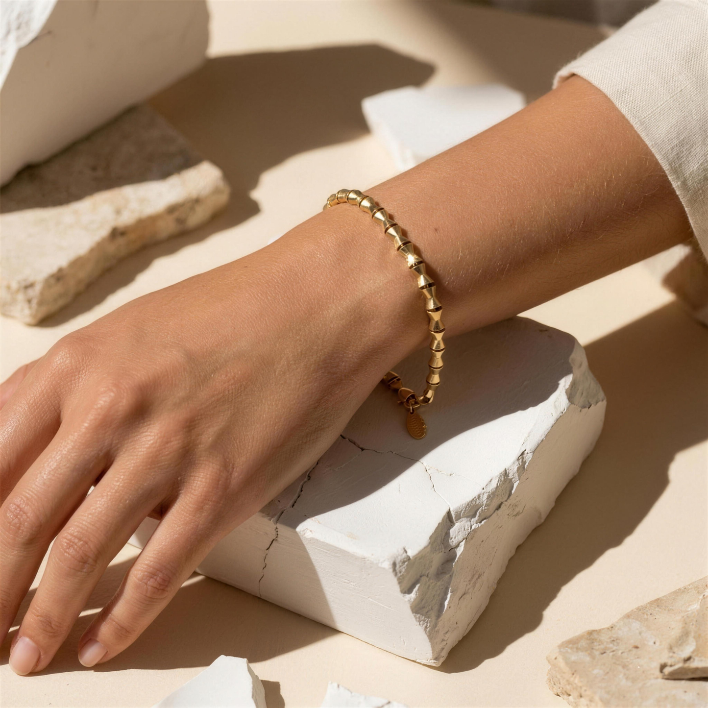 Bold Link Chain Bracelet by MAER Jewels