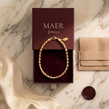 Bold Link Chain Bracelet by MAER Jewels