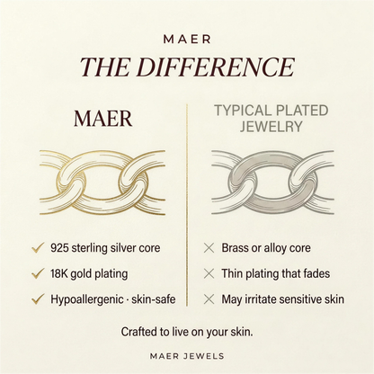 Bold Link Chain Bracelet by MAER Jewels